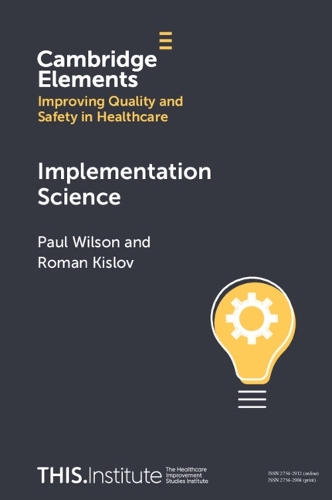 Бумажная книга «Implementation Science», автор Пол Уилсон - фото №1