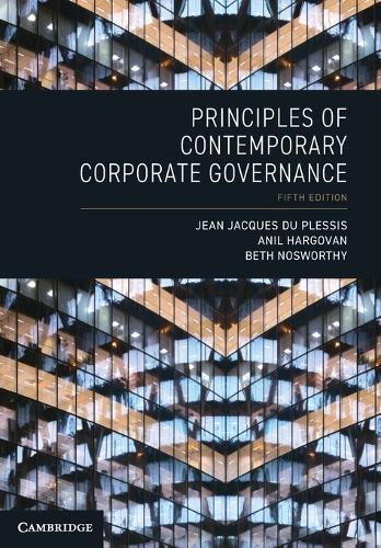Паперова книга «Principles of Contemporary Corporate Governance», автор Бет Носворті - фото №1