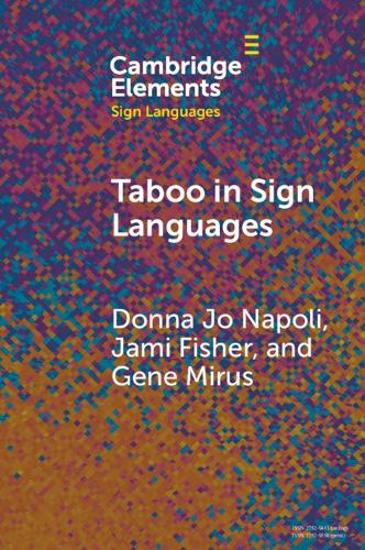 Паперова книга «Taboo in Sign Languages», авторів Донна Джо Наполі, Джин Мірус - фото №1