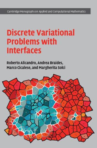 Бумажная книга «Discrete Variational Problems with Interfaces», авторов Андреа Брайдес, Марко Чикалезе, Маргарита Сольчи, Роберто Алисандро - фото №1