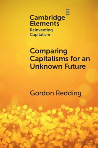 Паперова книга «Comparing Capitalisms for an Unknown Future: Societal Processes and Transformative Capacity», автор Гордон Реддінг - фото №1