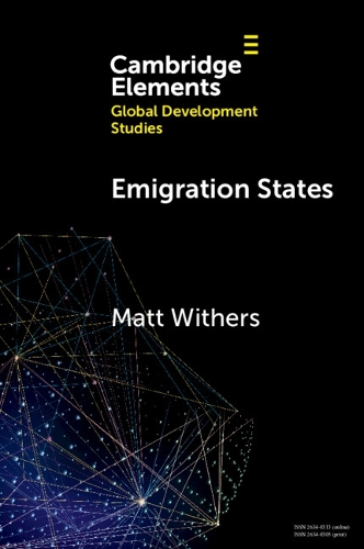 Паперова книга «Emigration States: Migration-Development Policymaking in the Asia-Pacific», автор Метт Вітерс - фото №1