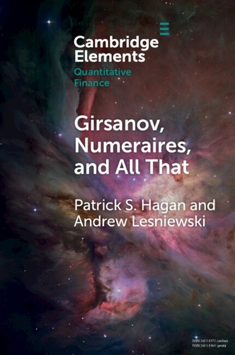 Бумажная книга «Girsanov, Numeraires, and All That», авторов Эндрю Лесневски, Патрик С. Хейген - фото №1
