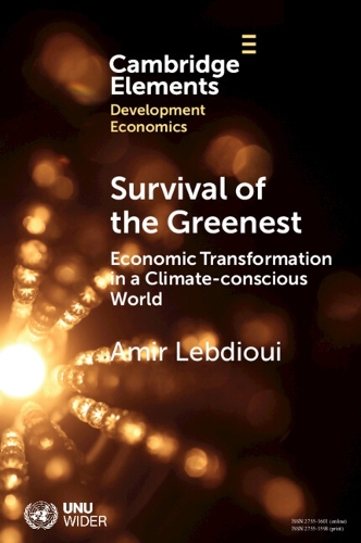 Паперова книга «Survival of the Greenest: Economic Transformation in a Climate-conscious World», автор Амір Лебдіуі - фото №1