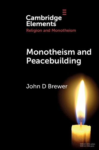 Паперова книга «Monotheism and Peacebuilding», автор Джон Д. Брюер - фото №1