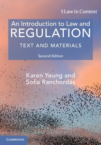 [object Object] «An Introduction to Law and Regulation: Text and Materials», авторов Карен Юнг, София Ранчордас - фото №1