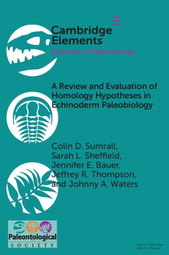 [object Object] «A Review and Evaluation of Homology Hypotheses in Echinoderm Paleobiology», авторів Колін Д. Самралл, Джеффрі Р. Томпсон, Дженніфер Е. Бауер, Джонні А. Вотерс, Сара Л. Шеффілд - фото №1