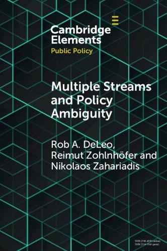 Паперова книга «Multiple Streams and Policy Ambiguity», авторів Ніколаос Захаріадіс, Реймут Зольнгофер - фото №1