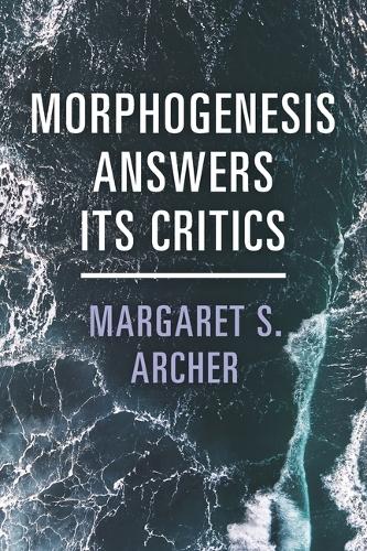 Бумажная книга «Morphogenesis Answers Its Critics», автор Маргарет С. Арчер - фото №1
