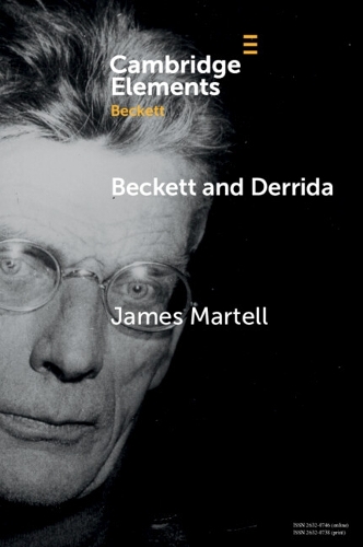 Паперова книга «Beckett and Derrida», автор Джеймс Мартелл - фото №1