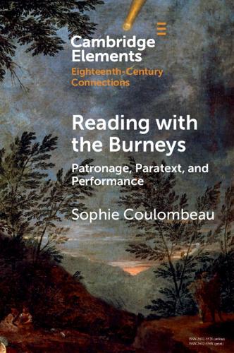 Бумажная книга «Reading with the Burneys: Patronage, Paratext, Performance», автор Софи Куломбо - фото №1