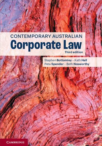 Паперова книга «Contemporary Australian Corporate Law», автор Бет Носворті - фото №1