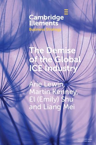 Бумажная книга «The Demise of the Global ICE Industry: China's Stunning Role in Leading the BEV Revolution», автор Мартин Кенни - фото №1