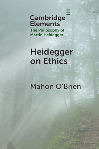 Бумажная книга «Heidegger on Ethics», автор Махон О'Брайен - фото №1