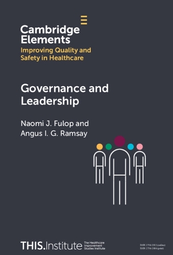 Бумажная книга «Governance and Leadership», авторов Ангус И. Г. Рамзи, Наоми Дж. Фулоп - фото №1