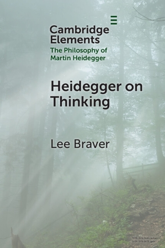 Паперова книга «Heidegger on Thinking», автор Лі Брейвер - фото №1