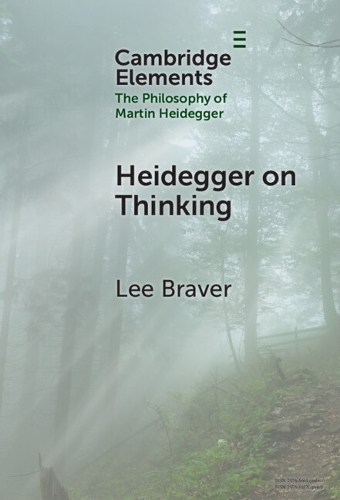 Паперова книга «Heidegger on Thinking», автор Лі Брейвер - фото №1