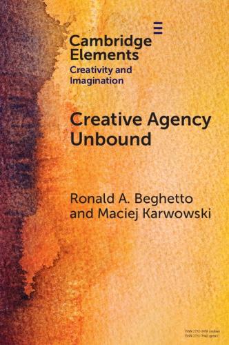 Паперова книга «Creative Agency Unbound», автор Рональд А. Бегетто - фото №1