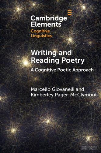 Паперова книга «Writing and Reading Poetry: A Cognitive Poetic Approach», автор Марчелло Джованеллі - фото №1