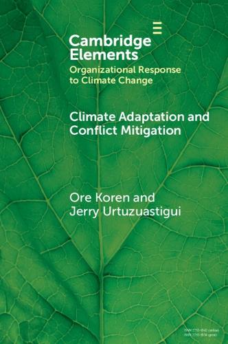 Бумажная книга «Climate Adaptation and Conflict Mitigation: The Case of South Sudan», автор Оре Корен - фото №1