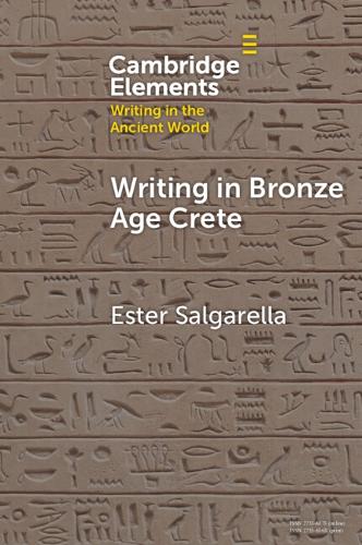 Бумажная книга «Writing in Bronze Age Crete: ‘Minoan' Linear A», автор Эстер Сальгарелла - фото №1