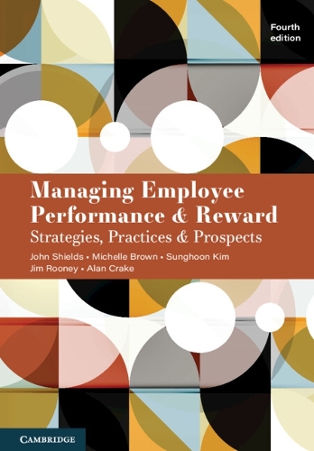 Паперова книга «Managing Employee Performance and Reward: Strategies, Practices and Prospects», авторів Джим Руні, Джон Шилдс, Мішель Браун - фото №1