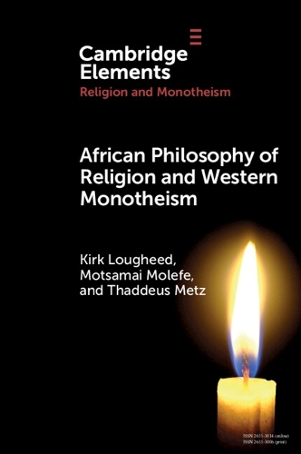 Бумажная книга «African Philosophy of Religion and Western Monotheism», автор Моцамаи Молефе - фото №1
