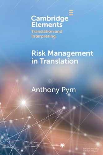 Паперова книга «Risk Management in Translation», автор Ентоні Пім - фото №1
