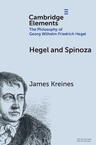 Бумажная книга «Hegel and Spinoza», автор Джеймс Крейнес - фото №1