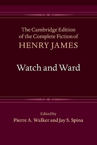 Бумажная книга «Watch and Ward», автор Генри Джеймс - фото №1