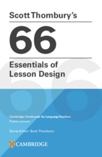 [object Object] «Scott Thornbury's 66 Essentials of Lesson Design Paperback», автор Скотт Торнбері - фото №1