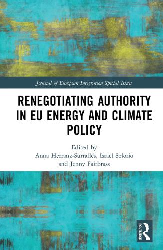 Паперова книга «Renegotiating Authority in EU Energy and Climate Policy» - фото №1
