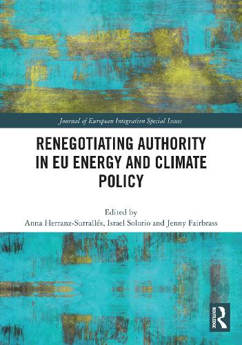 Паперова книга «Renegotiating Authority in EU Energy and Climate Policy» - фото №1
