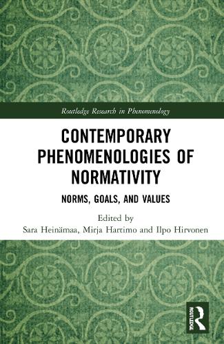 Паперова книга «Contemporary Phenomenologies of Normativity: Norms, Goals, and Values» - фото №1