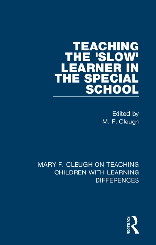 Паперова книга «Teaching the 'Slow' Learner in the Special School» - фото №1