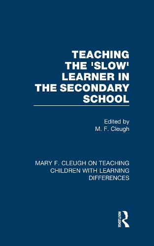 Паперова книга «Teaching the 'Slow' Learner in the Secondary School» - фото №1