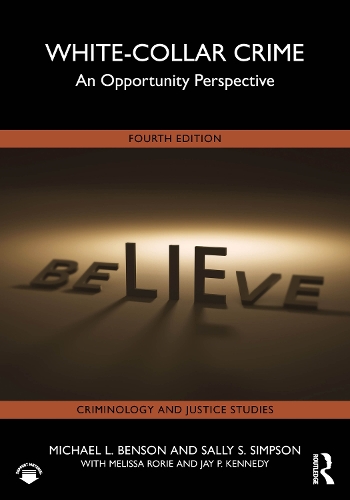 Паперова книга «White-Collar Crime: An Opportunity Perspective», авторів Майкл Л. Бенсон, Саллі С. Сімпсон - фото №1