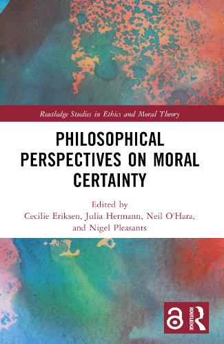 Бумажная книга «Philosophical Perspectives on Moral Certainty» - фото №1
