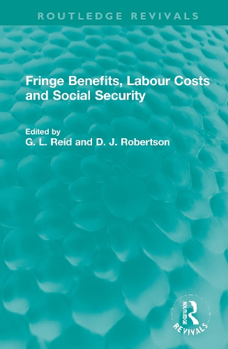 Бумажная книга «Fringe Benefits, Labour Costs and Social Security» - фото №1