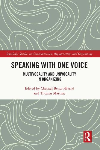 Бумажная книга «Speaking With One Voice: Multivocality and Univocality in Organizing» - фото №1