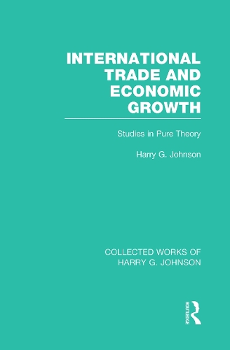 Паперова книга «International Trade and Economic Growth (Collected Works of Harry Johnson): Studies in Pure Theory», автор Гаррі Джонсон - фото №1