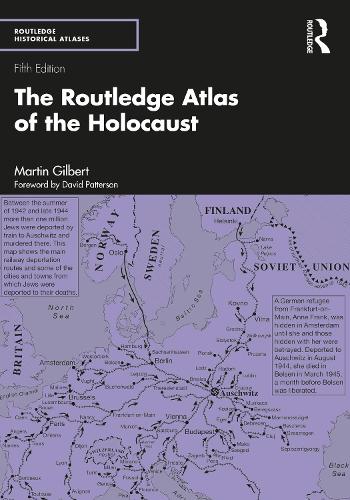 Паперова книга «The Routledge Atlas of the Holocaust», автор Мартін Гілберт - фото №1