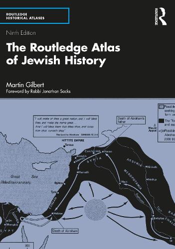 Паперова книга «The Routledge Atlas of Jewish History», автор Мартін Гілберт - фото №1