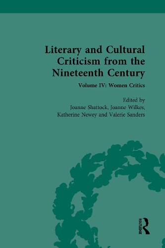 Бумажная книга «Literary and Cultural Criticism from the Nineteenth Century: Volume IV: Women Critics» - фото №1