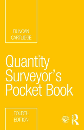 Бумажная книга «Quantity Surveyor's Pocket Book», автор Дункан Картлидж - фото №1