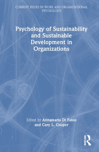 Паперова книга «Psychology of Sustainability and Sustainable Development in Organizations» - фото №1