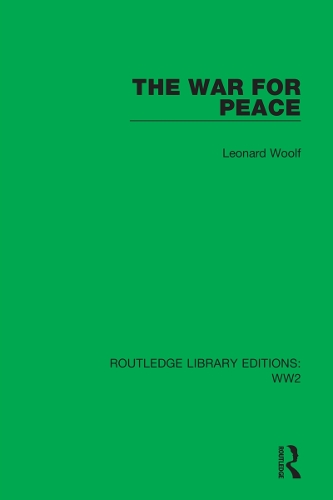 Бумажная книга «The War for Peace», автор Леонард Вульф - фото №1