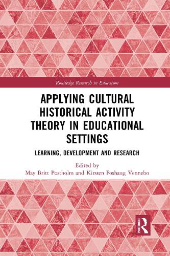 Бумажная книга «Applying Cultural Historical Activity Theory in Educational Settings: Learning, Development and Research» - фото №1