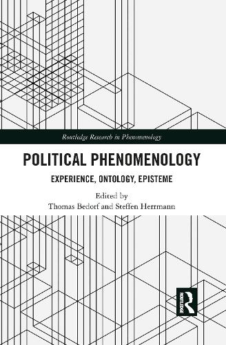 Паперова книга «Political Phenomenology: Experience, Ontology, Episteme» - фото №1