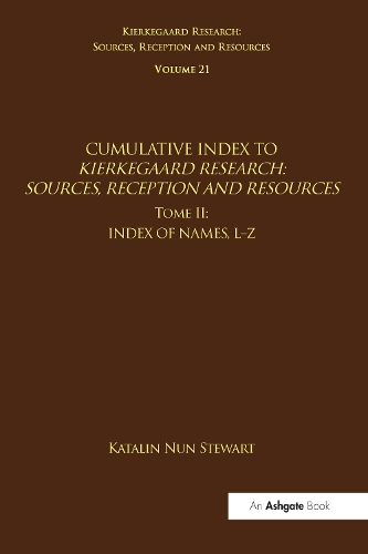 Бумажная книга «Volume 21, Tome II: Cumulative Index: Index of Names, L-Z», автор Каталин Нун Стюарт - фото №1